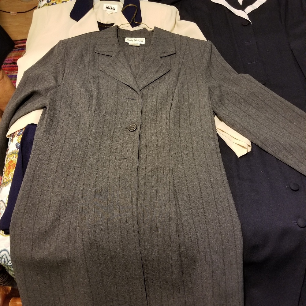two piece pants suit(vintage)